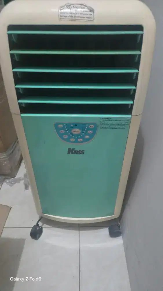 Kipas angin dingin dgn air