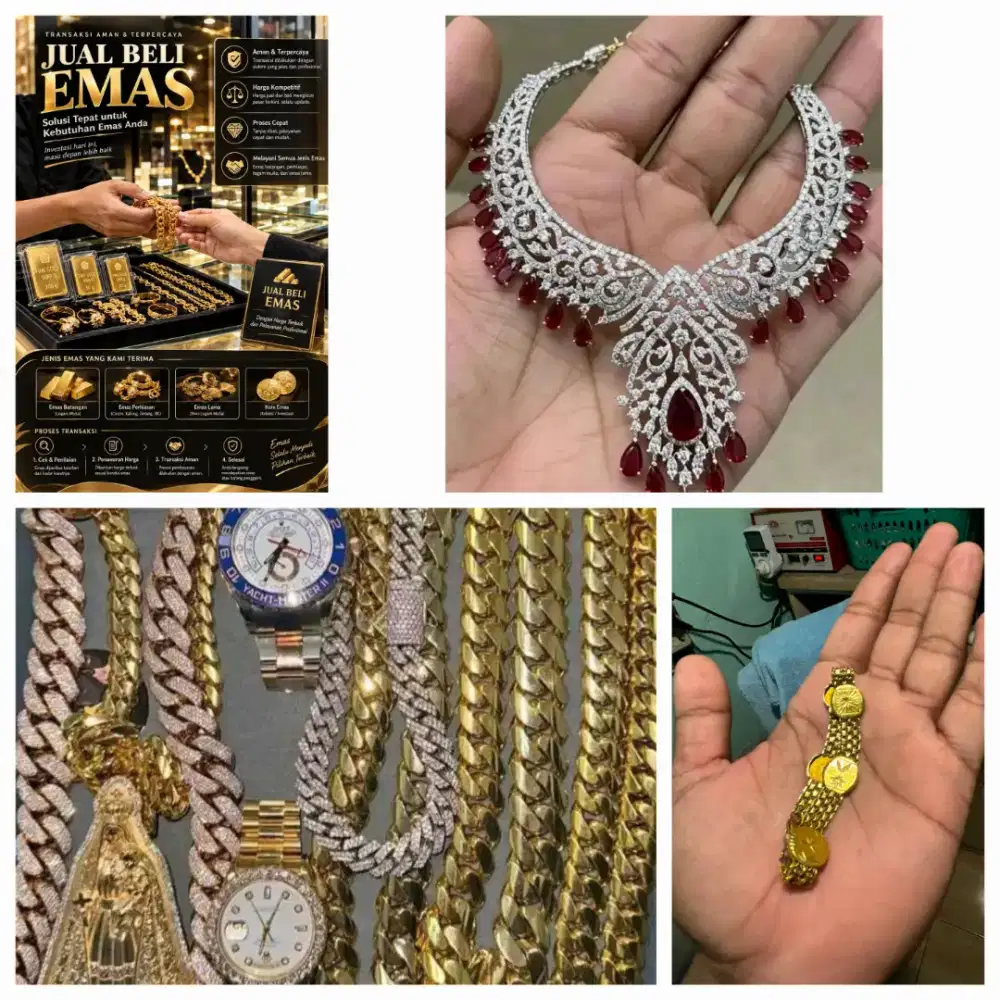 Terima Jual Emas dan Berlian Tanpa Surat Bisa Cod