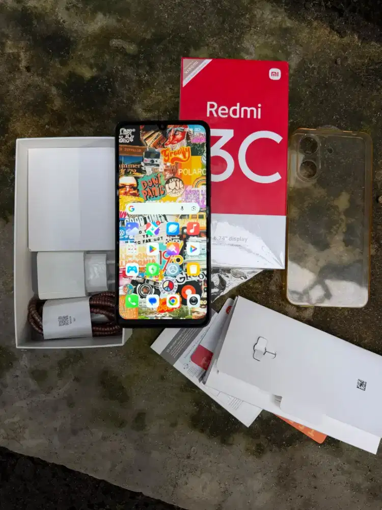 Redmi 13C Ram 12 (6+6/128) Fullset Original Mulus No Minus