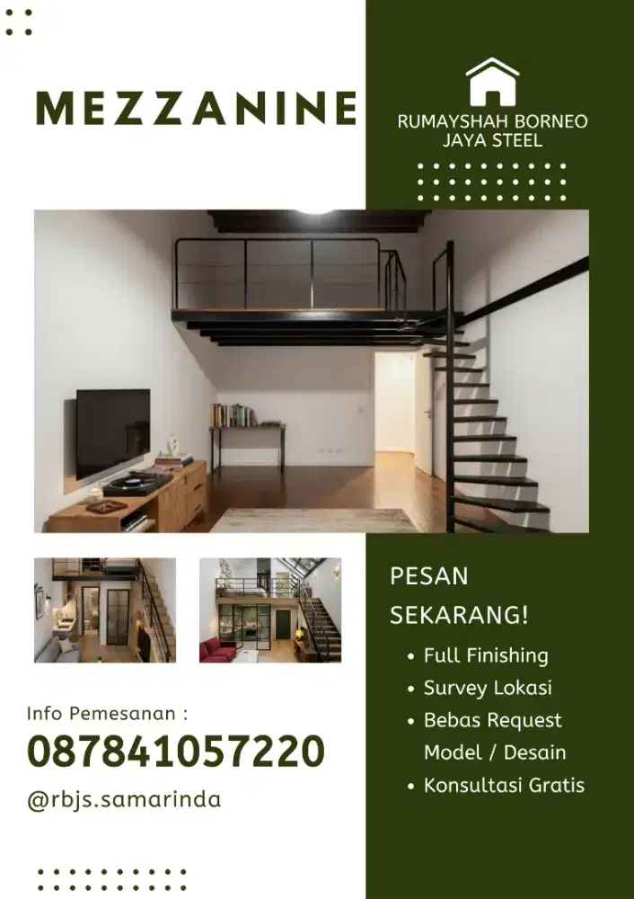 JASA PEMBUATAN MEZZANINE BESI CUSTOM SAMARINDA