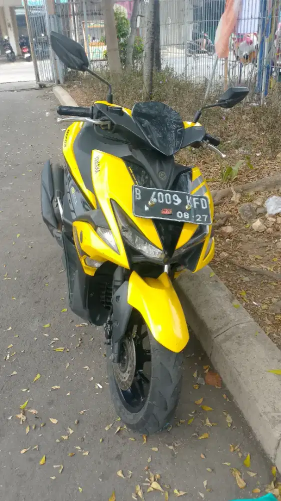 Yamaha Aerox 155vva pajak hidup panjang baru di bayar