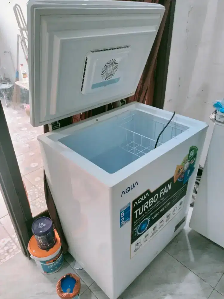 Freezer Box Aqua Turbo Fan 150L Mulussss