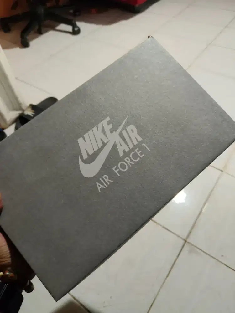 Sepatu Nike AF1 fullblack