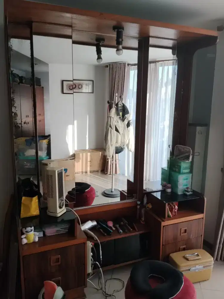 Meja rias jati jadul