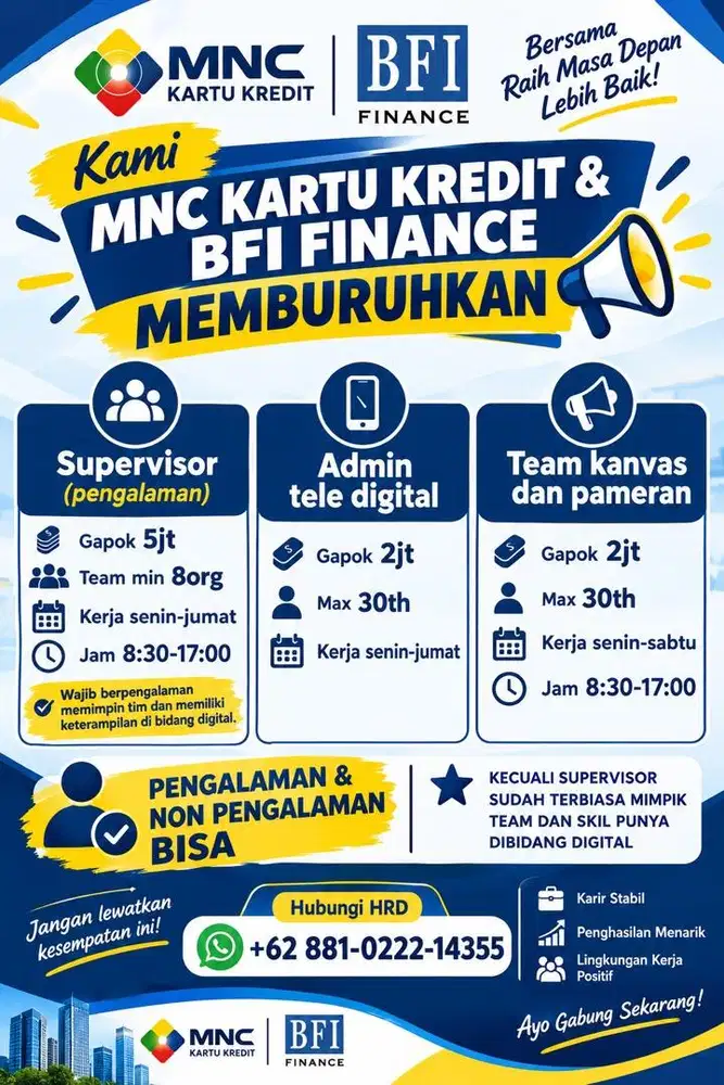 Digital marketing BANK MNC & BFI FINANCE