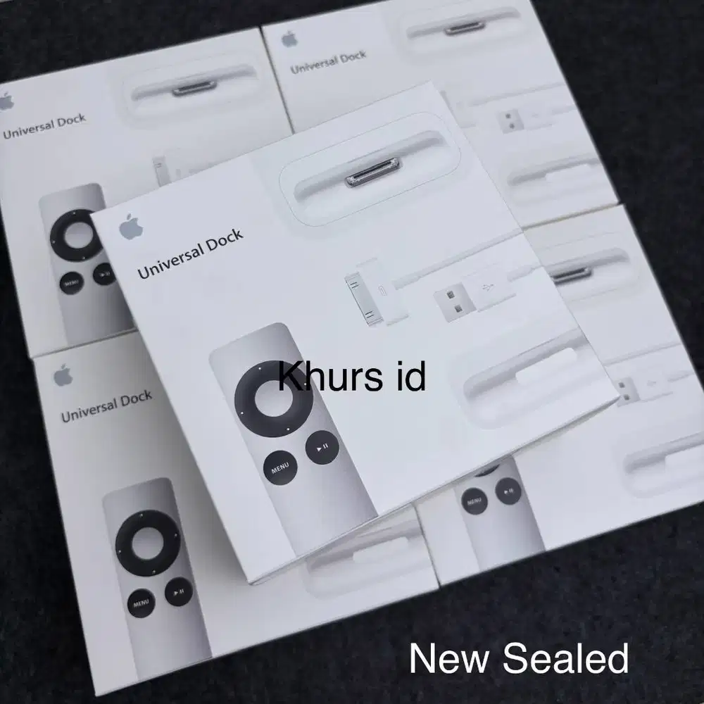 apple universal dock 30pin 2011 rare item new - docking ipod iphone
