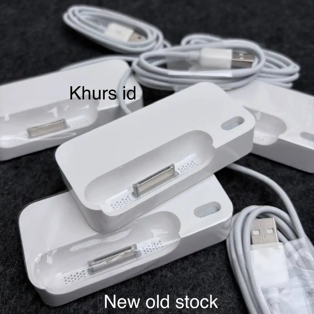 iphone 2g dual dock 30pin 2007 original apple - rare item docking ipod