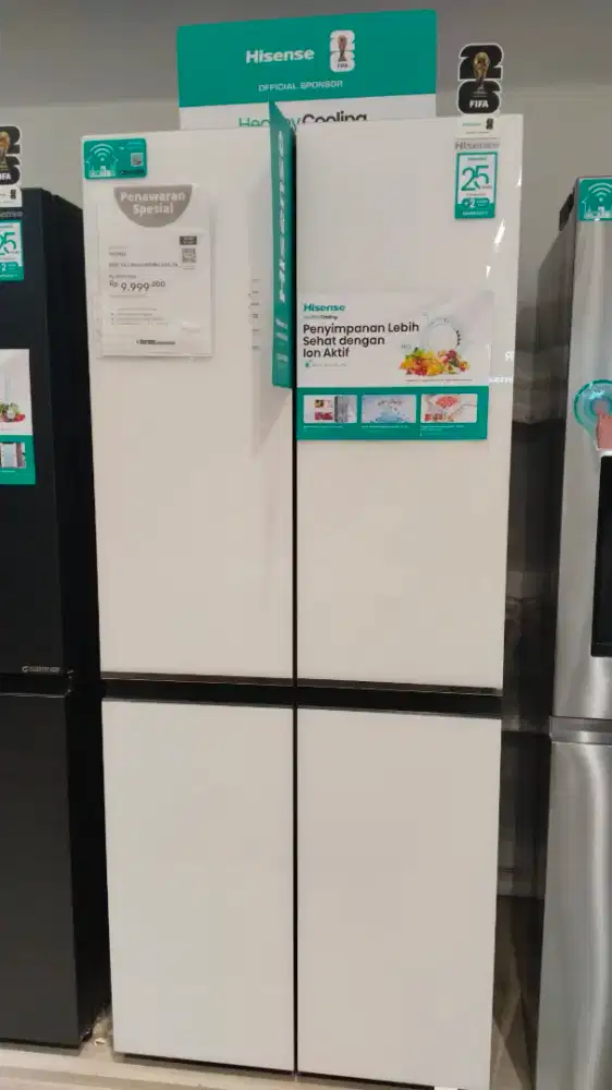 KULKAS HISENSE MULTIDOOR 664 LTR