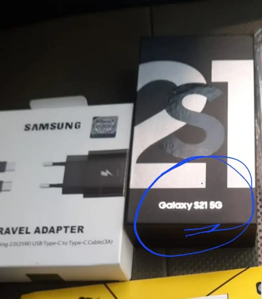 Samsung s21 5G 8/256 Reguler fullset