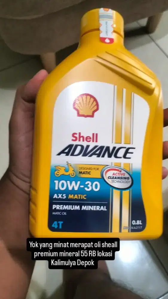 Di jual oli baru sheall