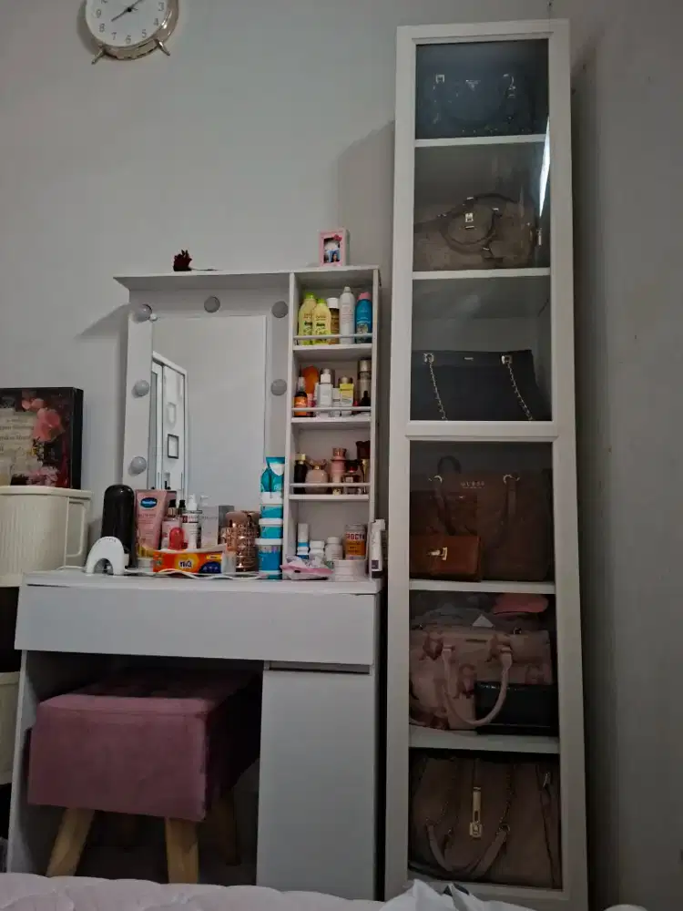 Dijual RUGI Merja Rias dan Lemari Tas