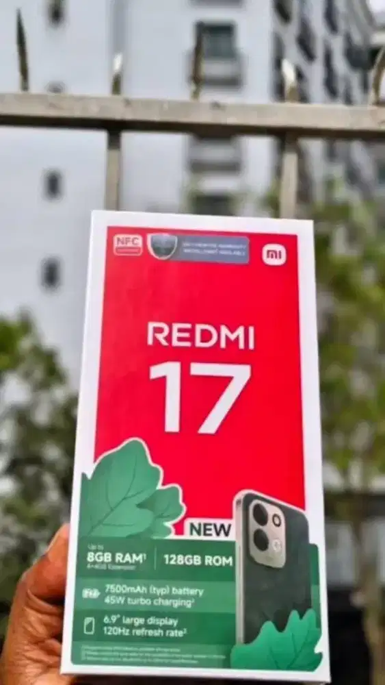 PROMO !! Xiaomi Redmi 17 Ram 6/256