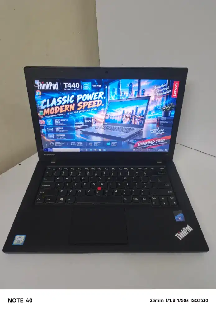 LENOVO THINKPAD T440 CORE i5 GEN 4 | RAM 8GB | SSD 256GB Laptop Bisnis