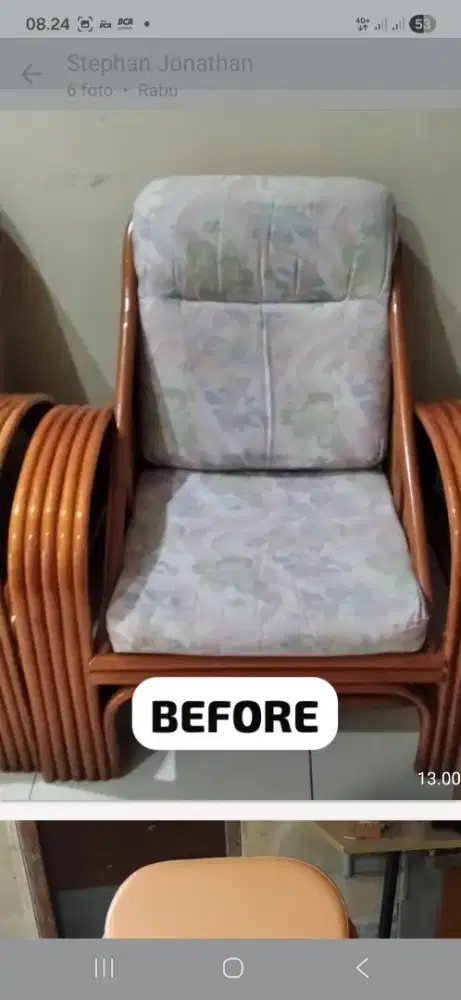 Terima Servis sofa dan perbaikan kain.