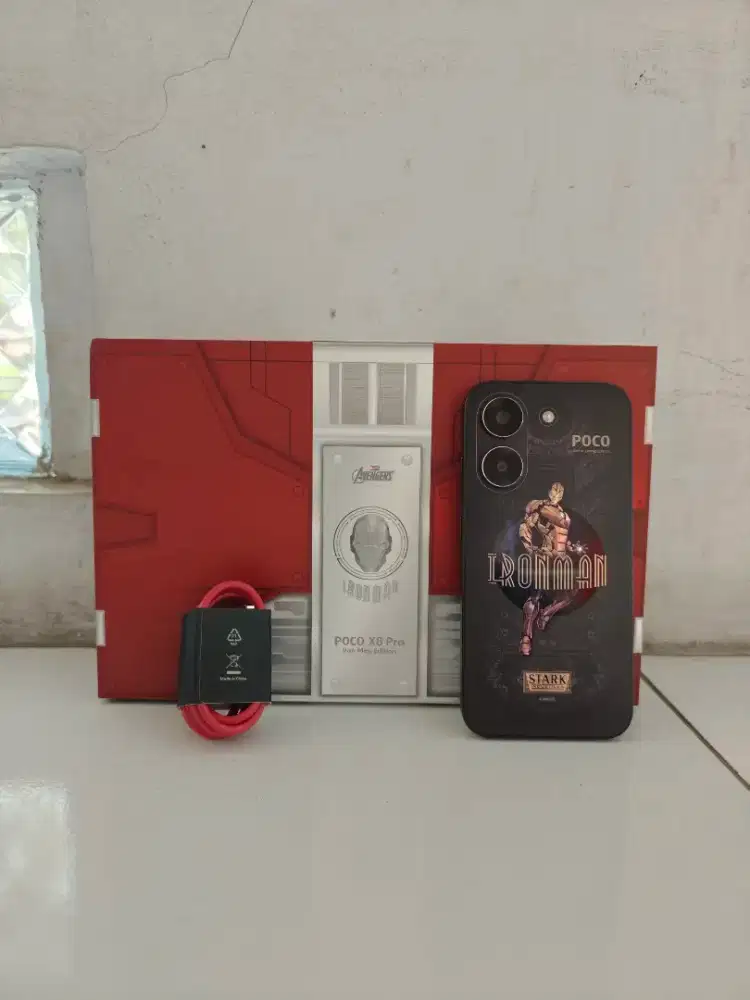 POCO X8 PRO 12/512 IRON MAN EDITION GARANSI PANJANG