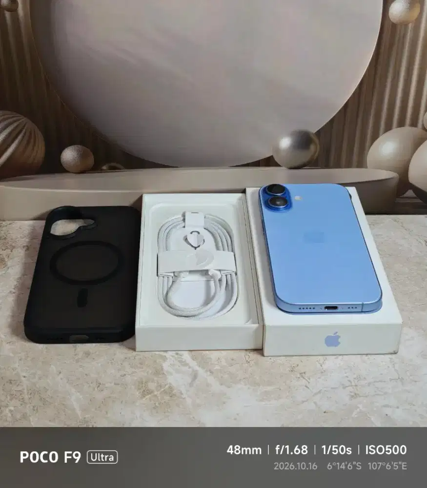 Iphone 17 256gb mist blue garansi ibox