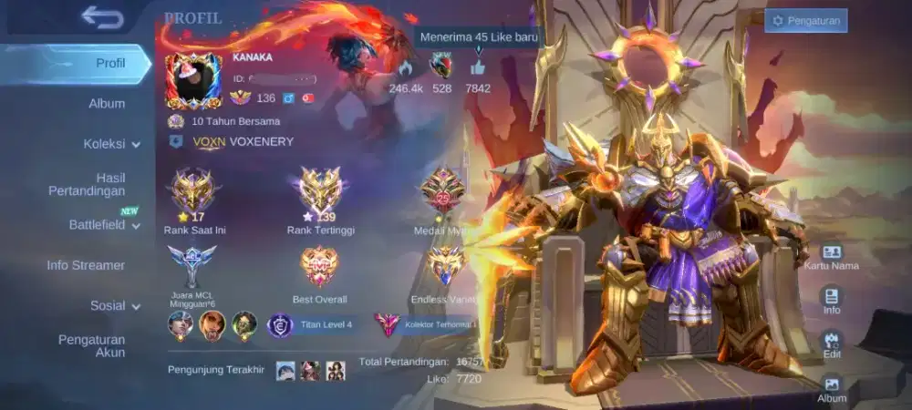 akun mobile legend