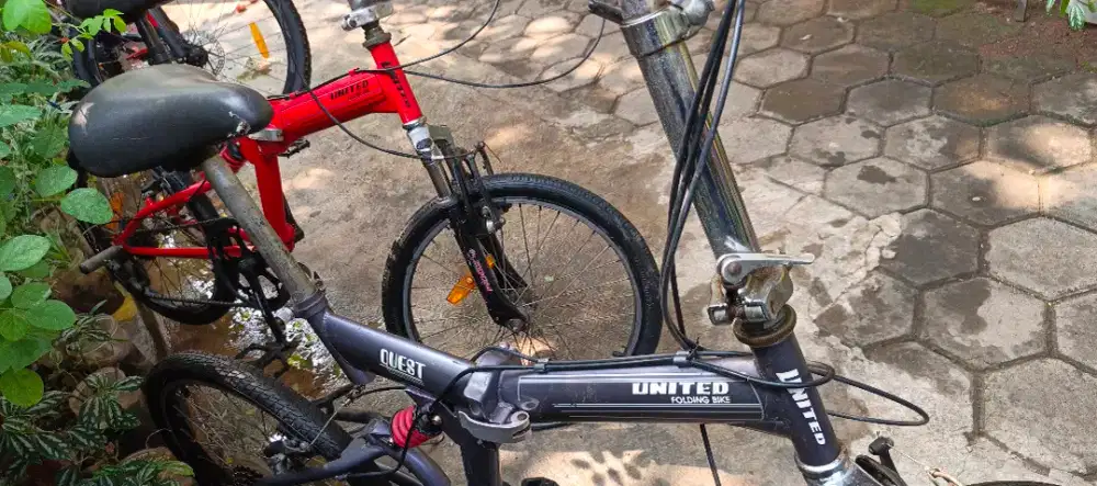 Jual sepeda lipat sepasang