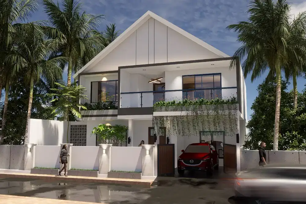 Rumah baru lantai 2 di perumahan residence Bulu Indah Denpasar