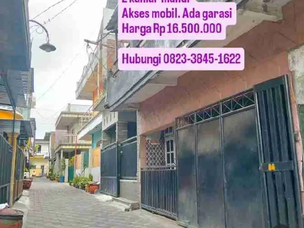 Sewa Rumah 4 kamar Blimbing Malang akses mobil lewat