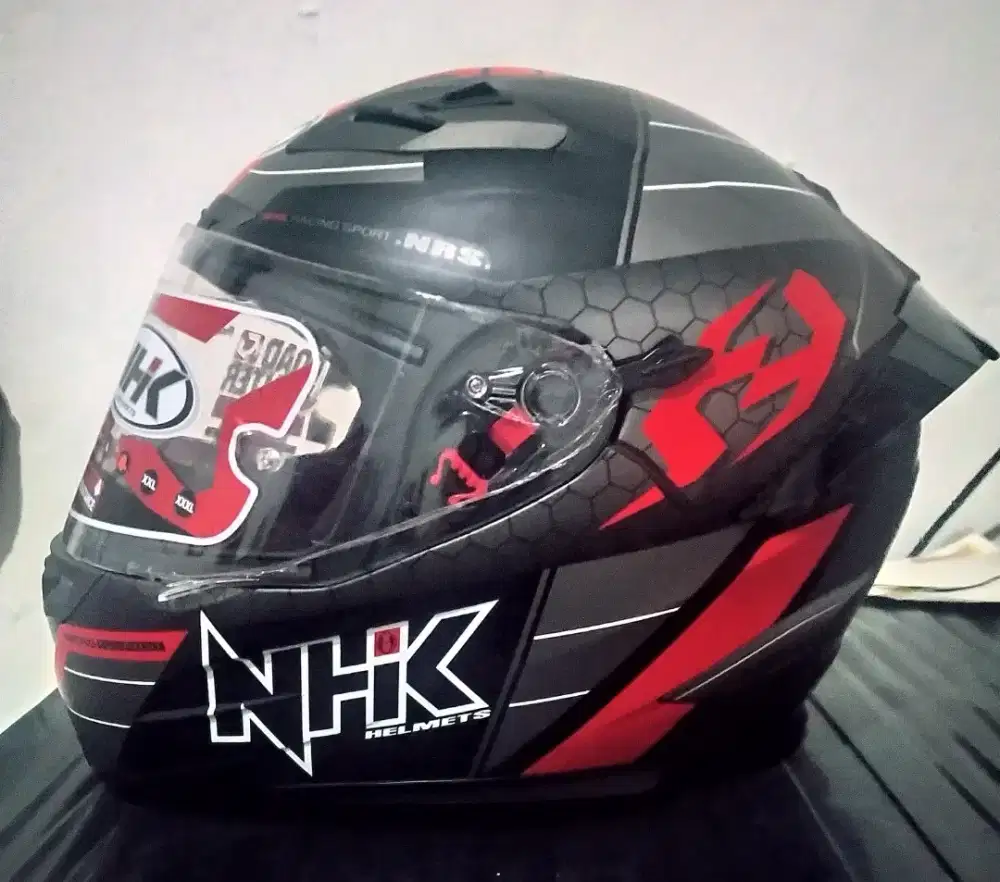 Helm full face nhk rx9 ukuran xl