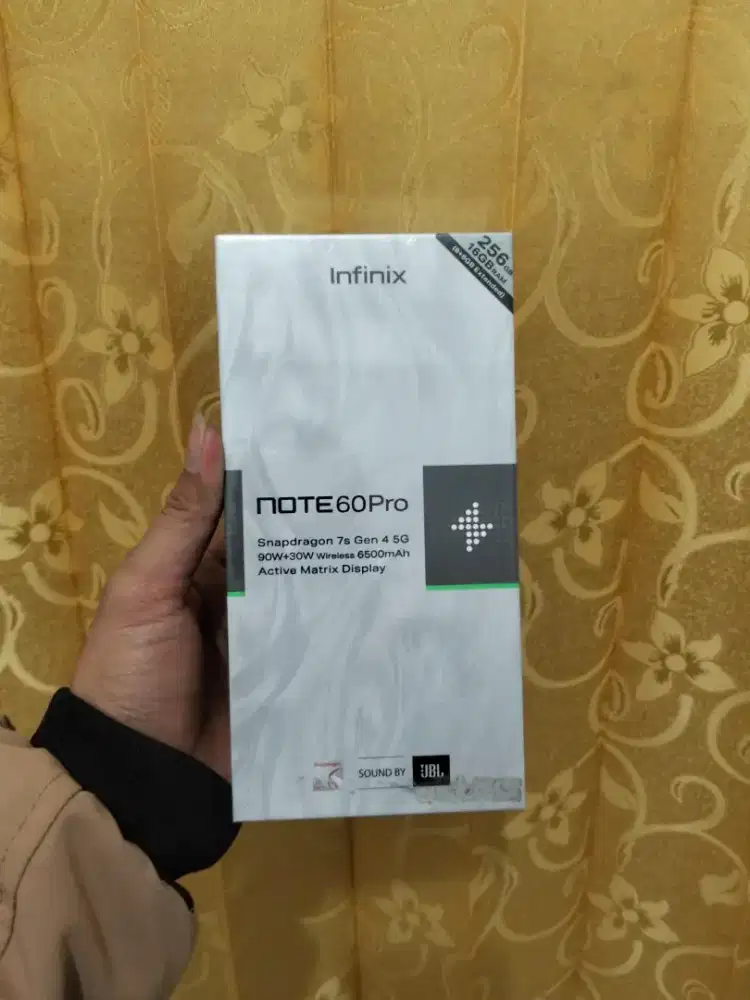 Infinix note 60 pro 8+8/256 segel box