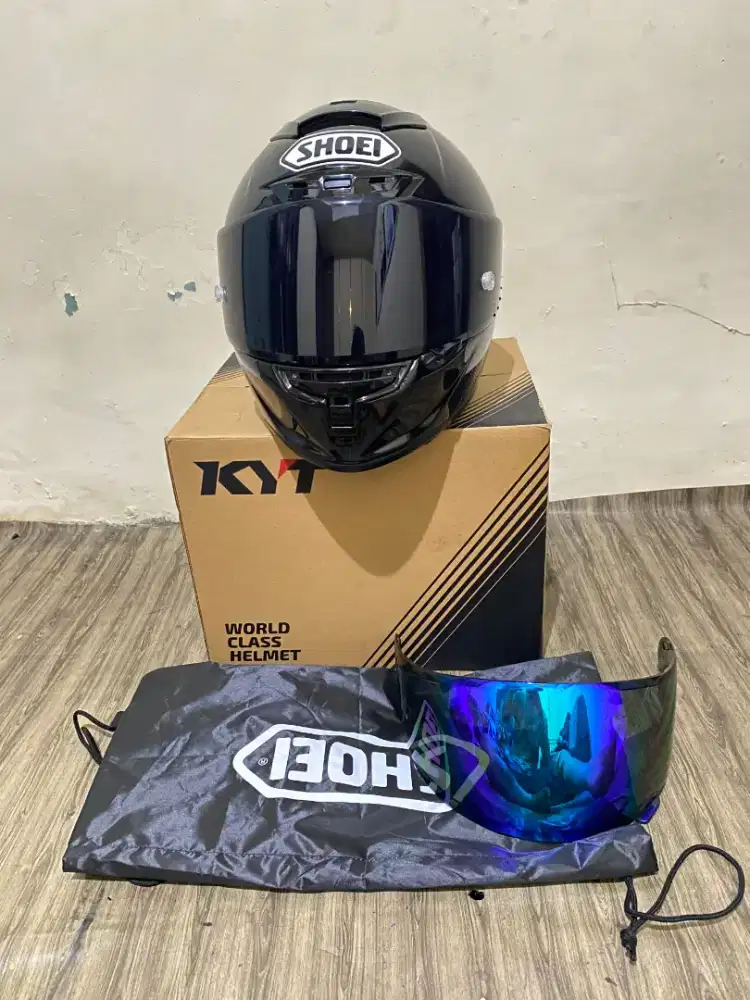 Helm Shoei X-Spirit III Hitam Glossy 100% Original