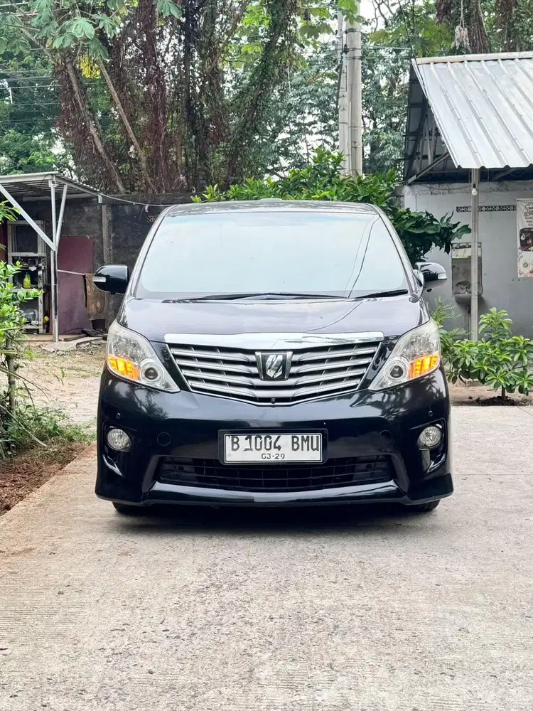 Toyota Alphard 2.4 S Bensin AT 2011 (ganjil)