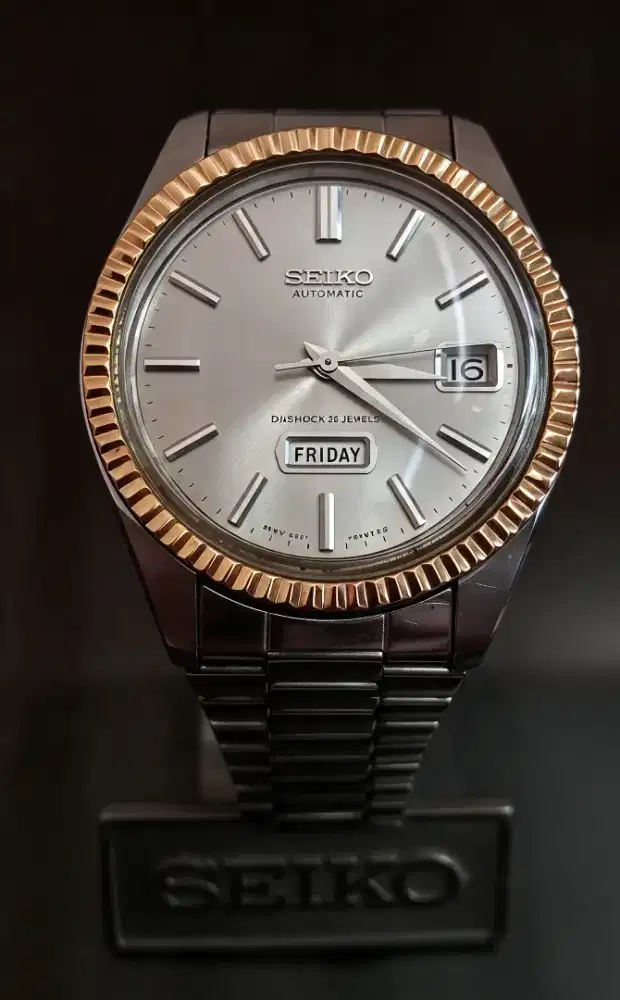 Vintage 1966 Seikomatic Weekdater Full Original + Box