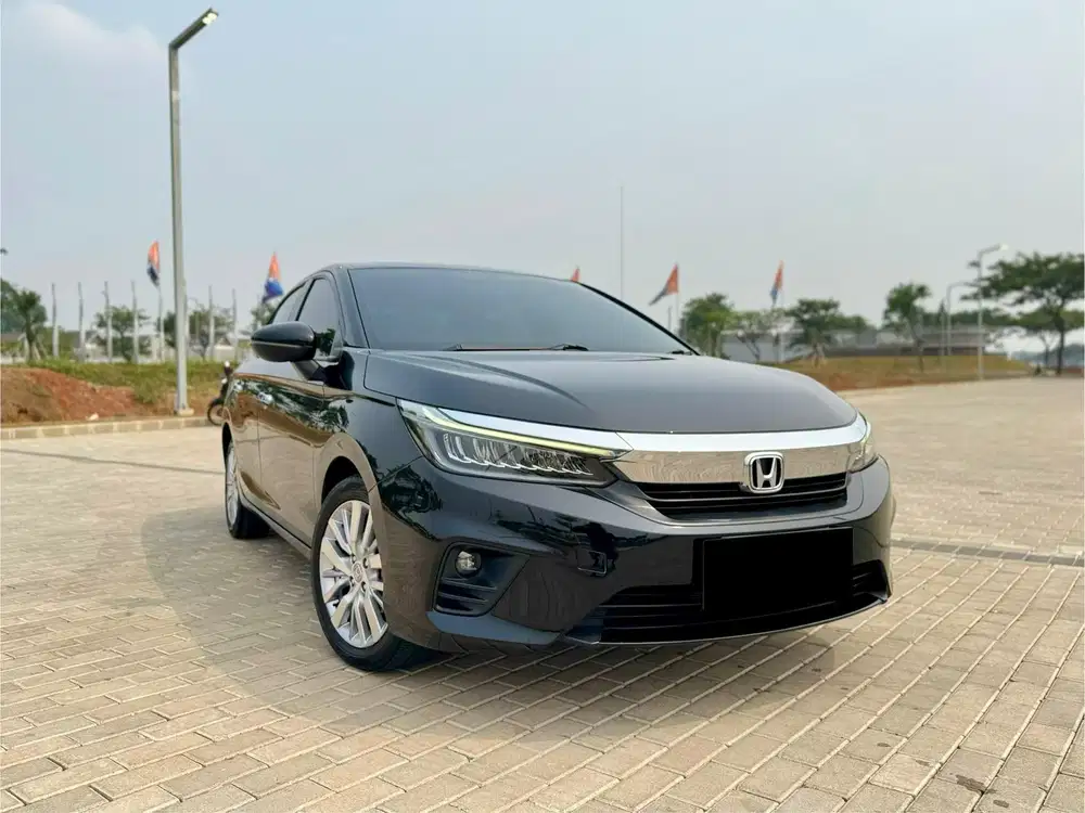 (KM 20 RIBU) Honda City Sedan E CVT Hitam 2022 ANTIK! SANGAT TERAWAT
