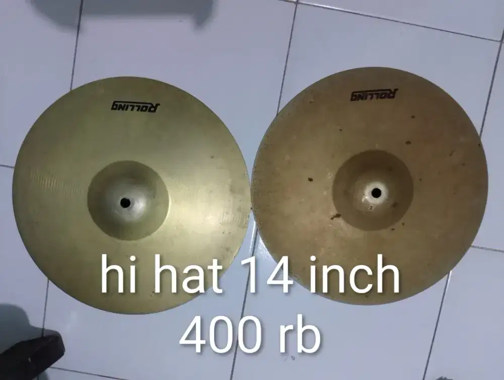 Cymbal rolling set