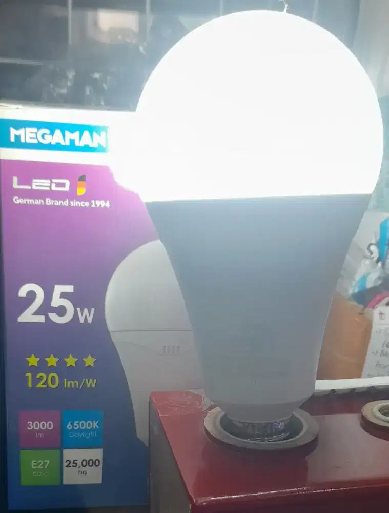 Lampu LED Megaman 25 watt Garansi 1 Tahun