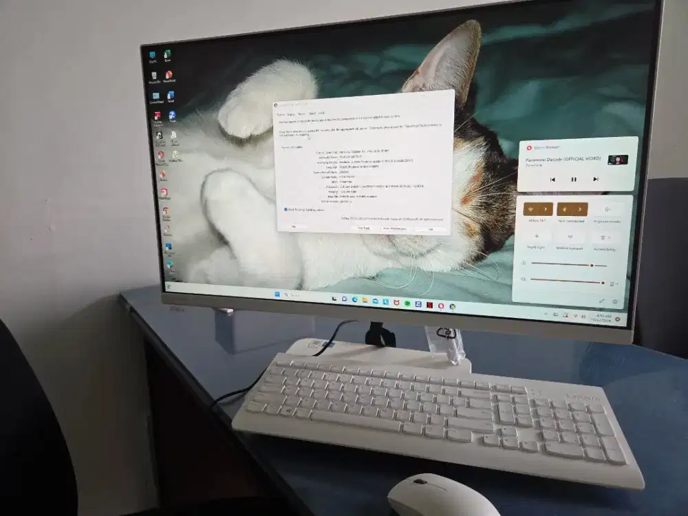 PC All-in-One Lenovo IdeaCentre 3i 27 Touchscreen - Core i7 Gen 11