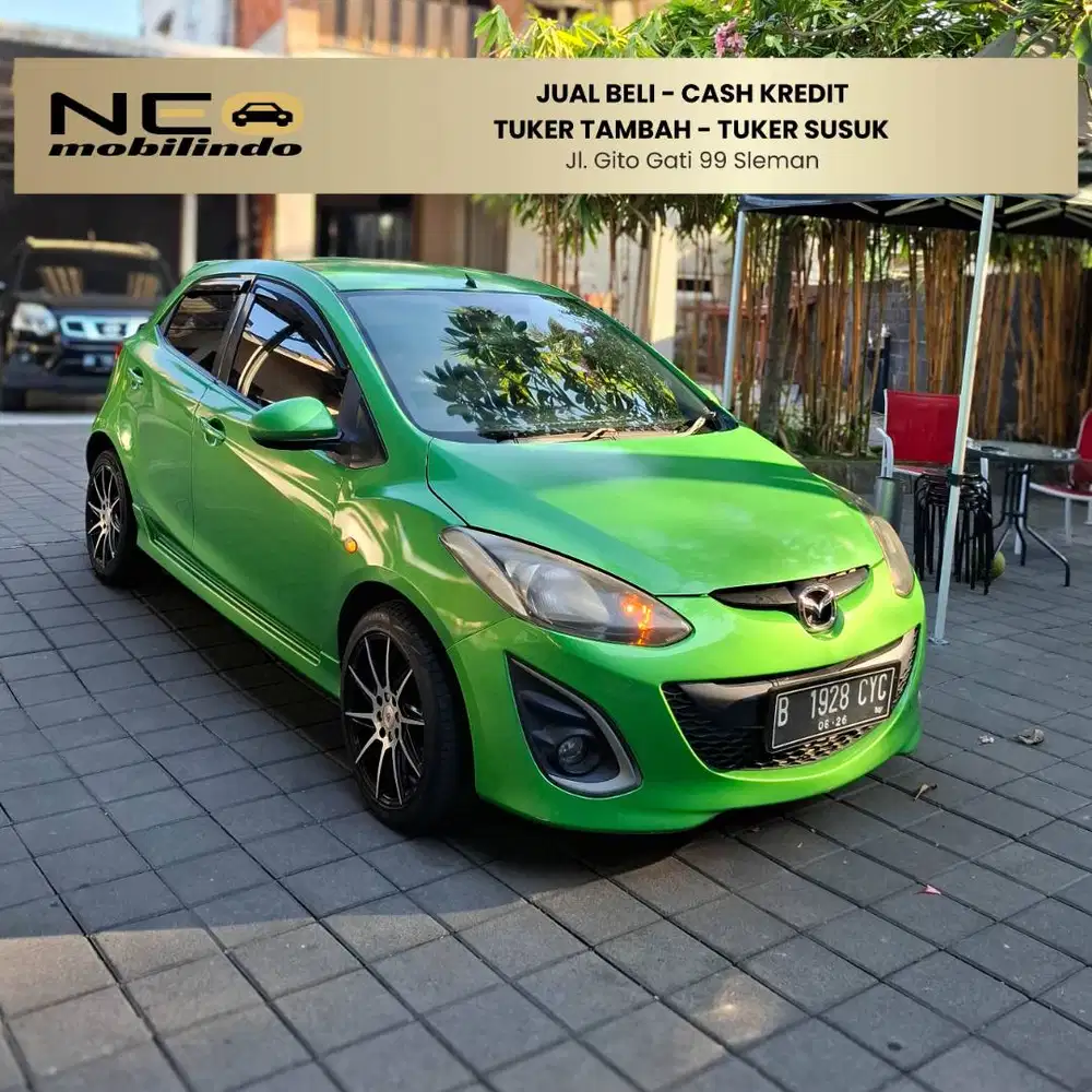MAZDA 2 1.5L HB R AT 2010 HIJAU METALIK