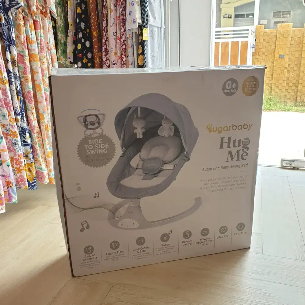 Preloved baby swing bed