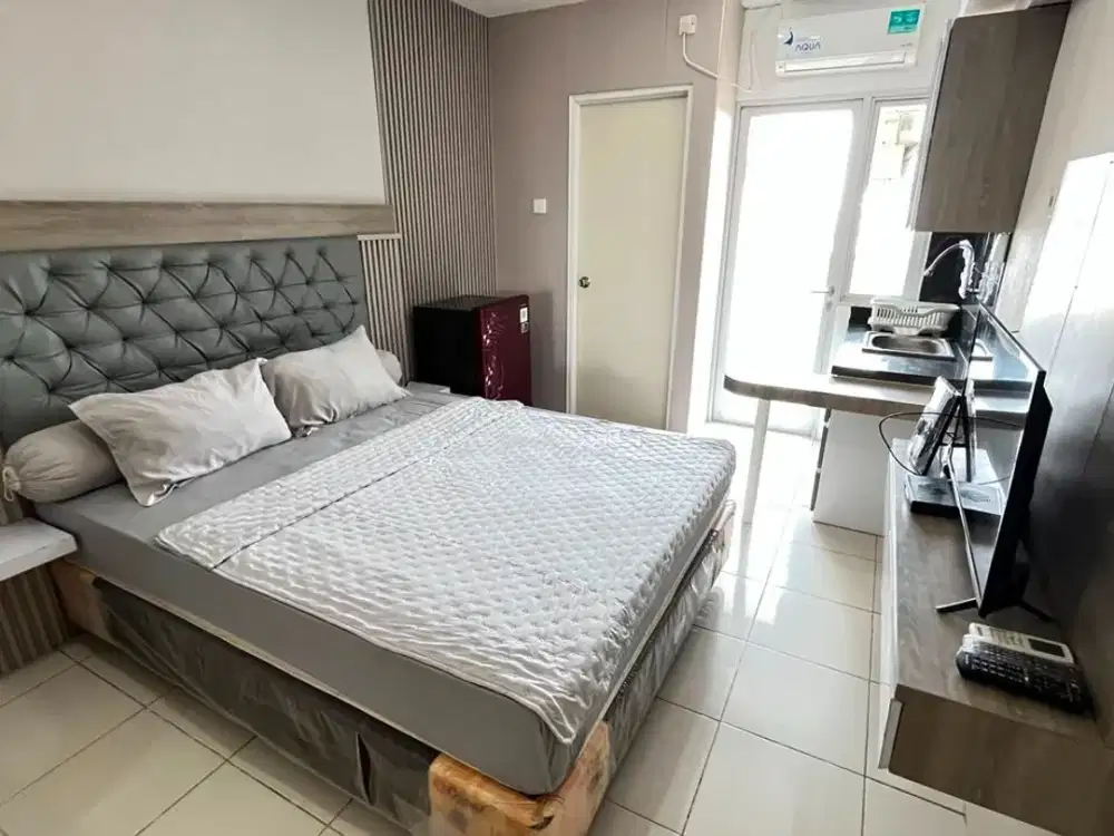 Jual studio educity full furnish siap huni