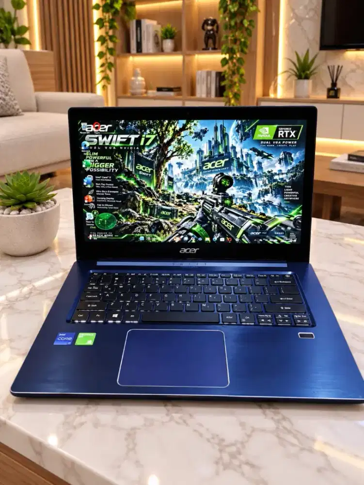 Laptop Acer Swift ULTRA Core i7 RAM 8Gb SSD 256Gb DUAL VGA NVIDIA