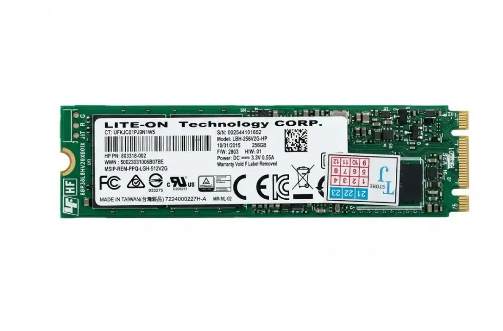 SSD NVME M.2 SATA-3 Lite-ON 256 Gb Original Second Normal Tested