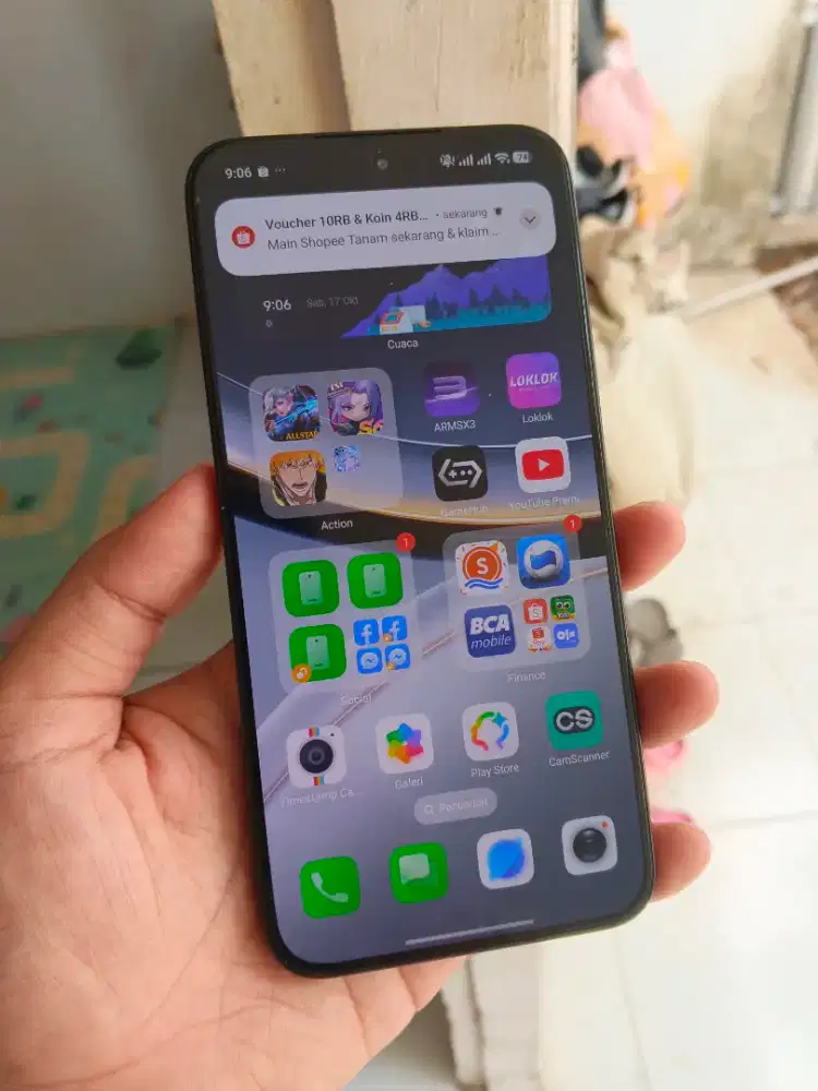 Poco F7 5G 12/512GB Hitam