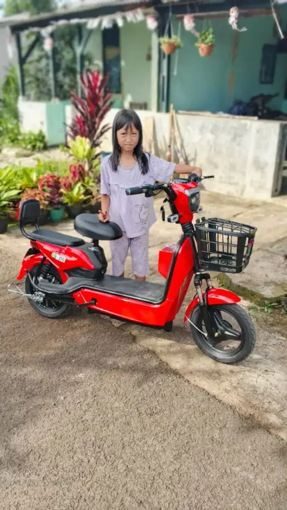 Di jual sepeda listrik