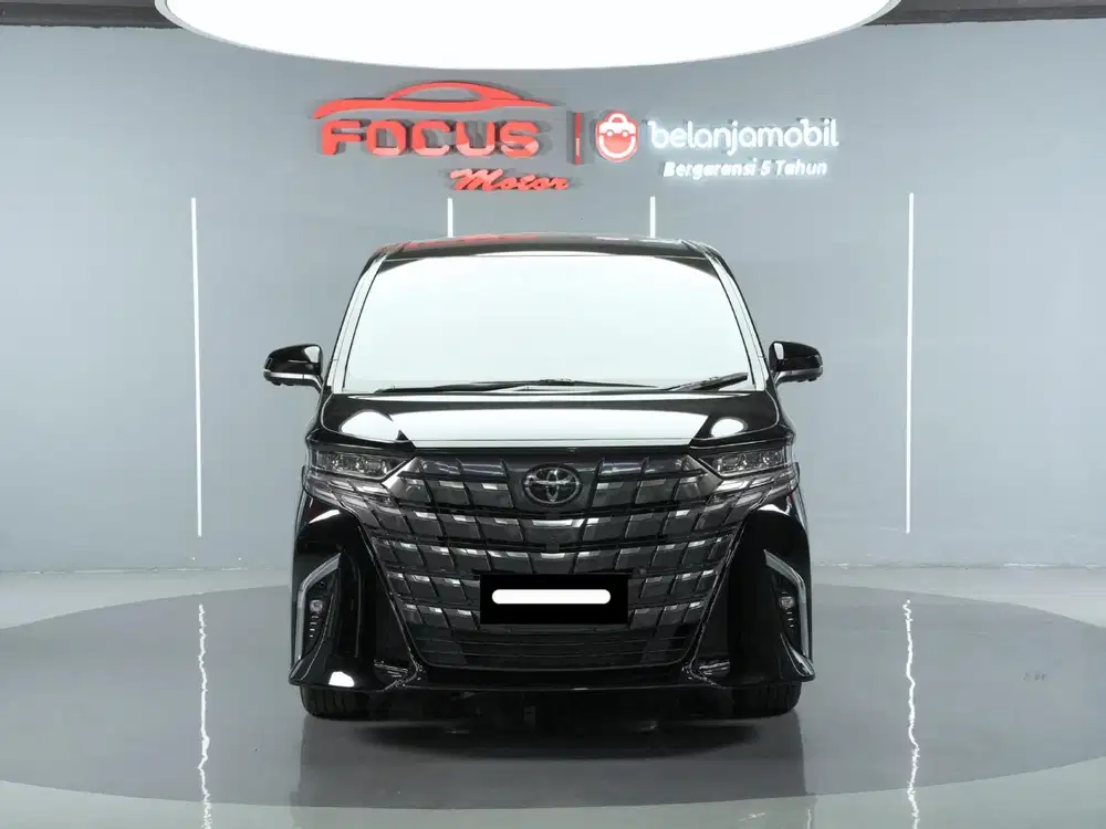 Km 3rb toyota alphard hev hybrid cvt tss 2025 hitam