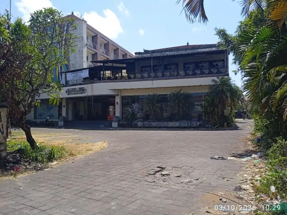 Tanah Dan Bangunan EX Hotel di Jalan Utama Teuku Umar Raya Denpasar