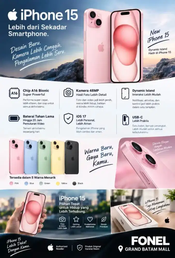 IPhone 15 Basic 128GB