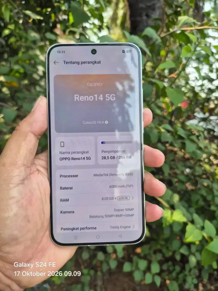 oppo Reno 14 5G Ram 8/256 gb