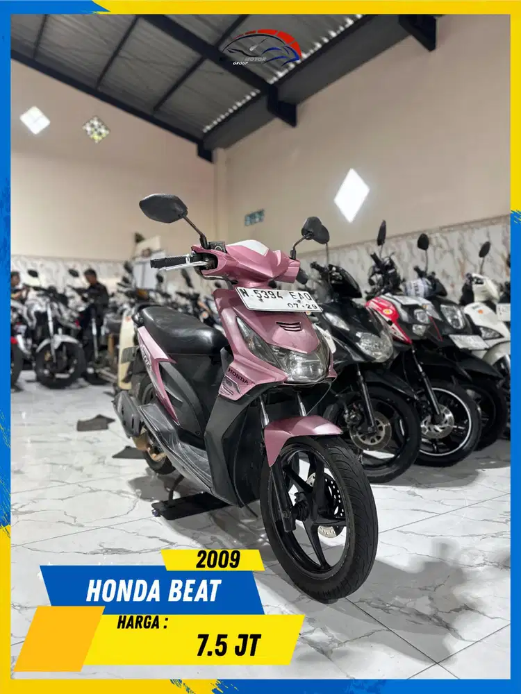 HONDA BEAT 2009 MURAH CIAMIK MASZEHH HIKMAH MOTOR KEPUH MALANG