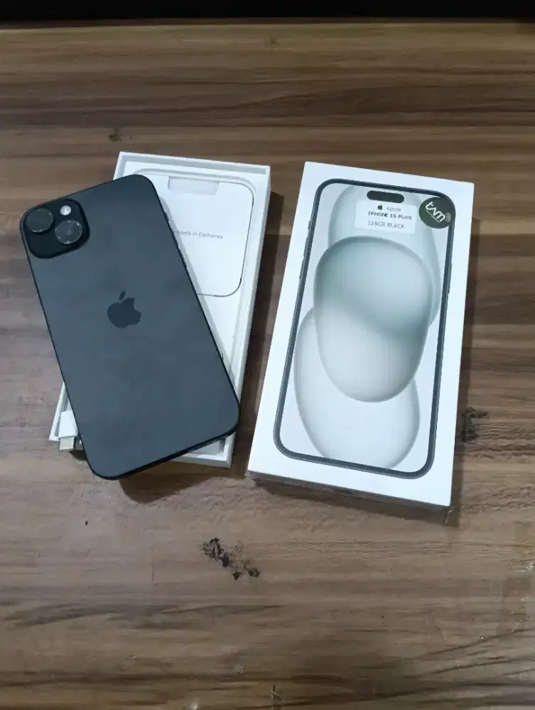 iPhone 15 plus ram 128gb seken iBox