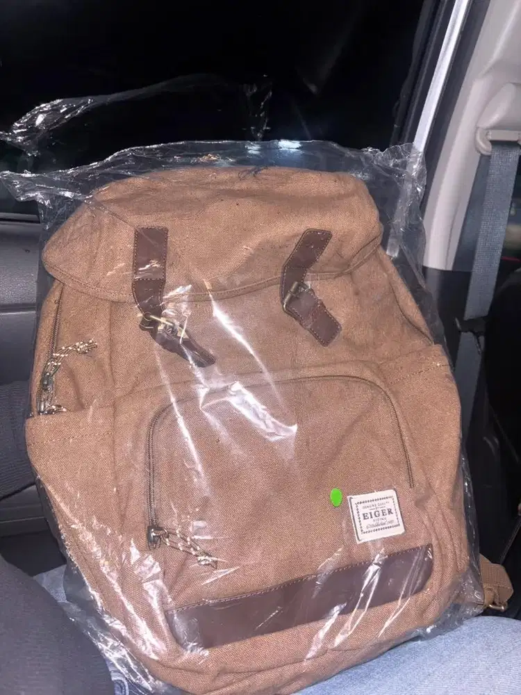 EIGER BTS CANVAS LAPTOP WS BACKPACK BROWN