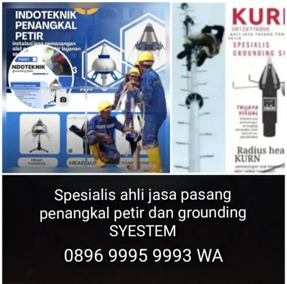 Ahli jasa pasang penangkal petir bogor