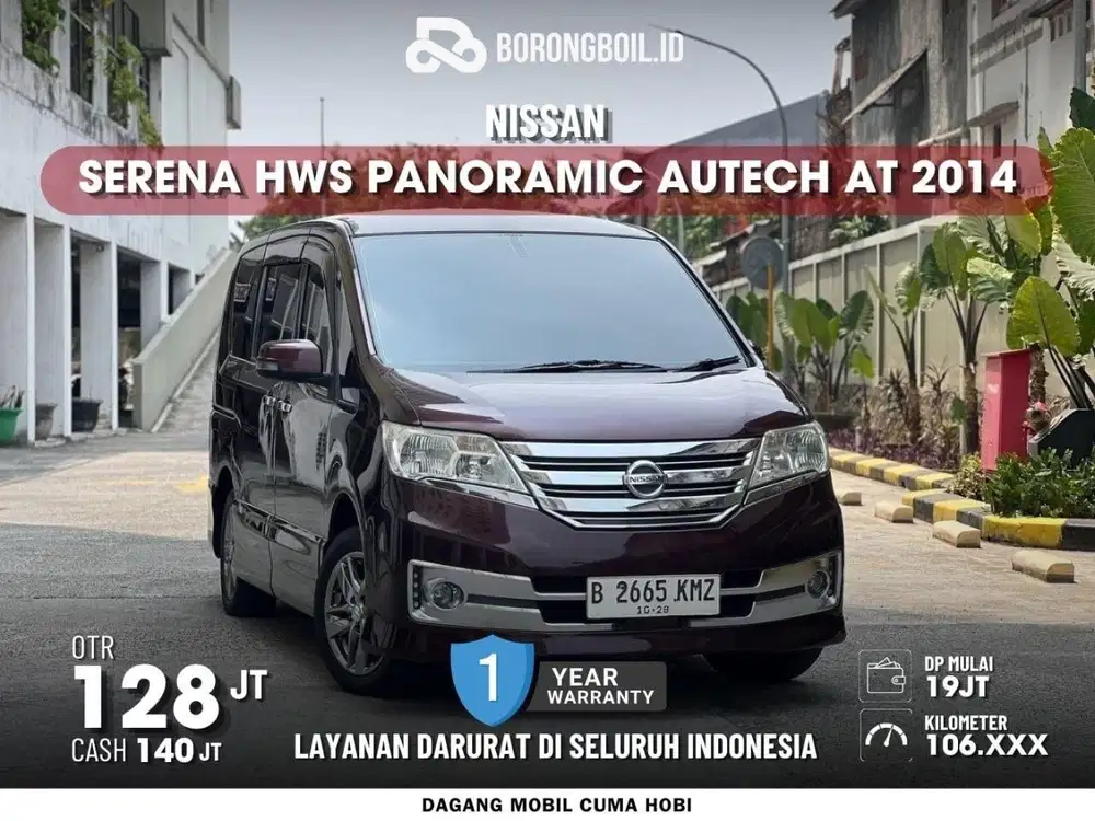 Slidingdoor Panoramic | Nissan Serena HWS Autech Panoramic 2014 Merah