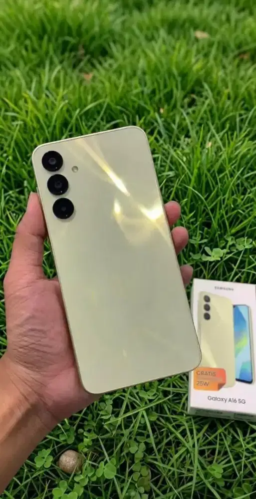 Samsung A16 5G 256 Gold Amoled Resmi